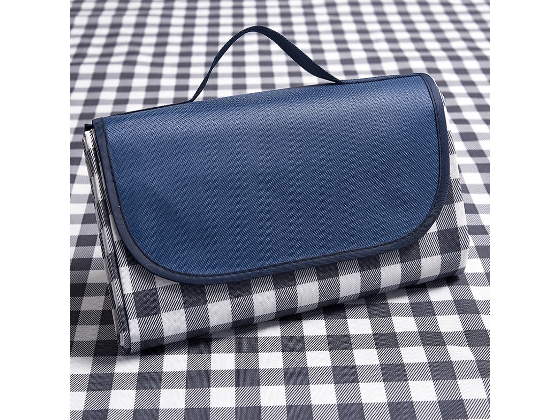 Manta de picnic grande impermeable, lavable a máquina y plegable MDUG (200 x 200 cm)