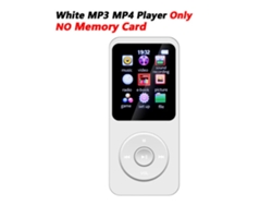 MP3 YIZHOOD (64G)Pantalla LCD de músico sin pérdidas Bluetooth compatible con tarjeta TF Blanco