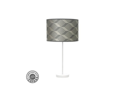 Sobremesa Alto 1xe27 Blanco Tetris Gris 63x30x30cm Moda