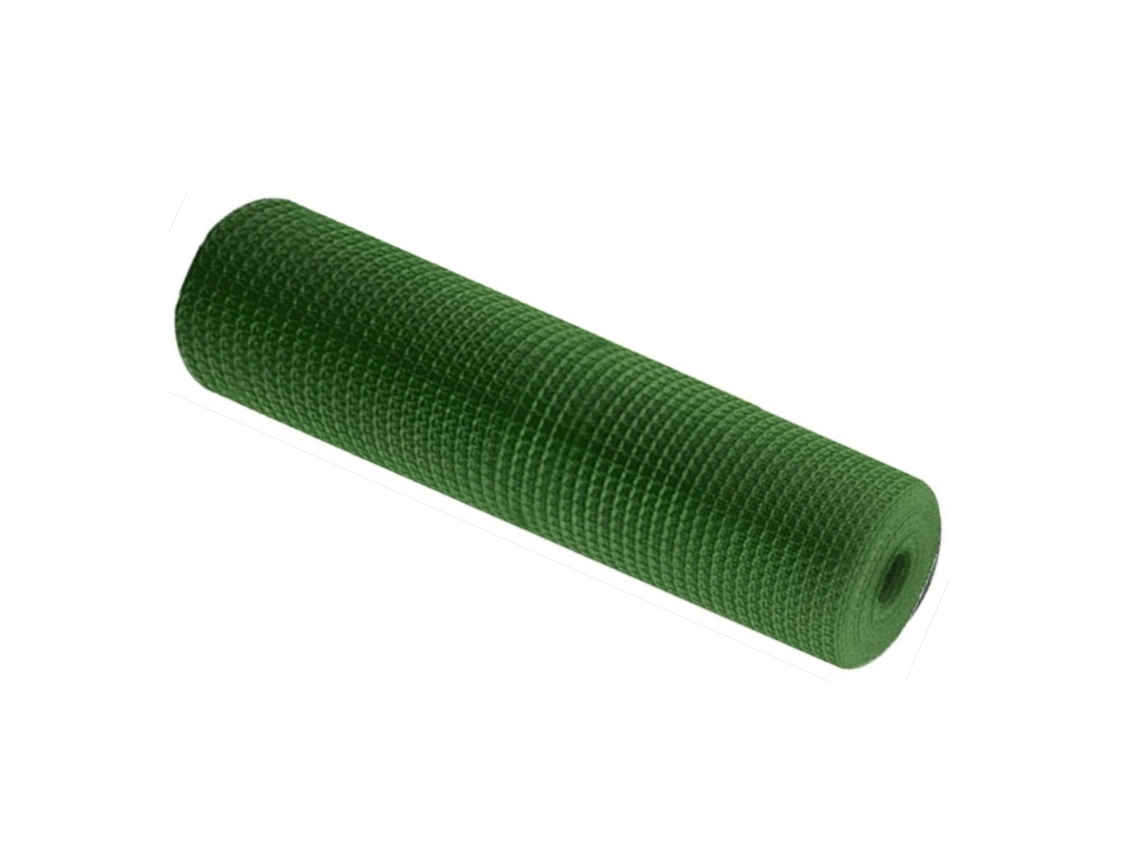 Malla Plastica 1X30M Verde Composición 100% PVC Valla de PVC Malla para Cerco Reticula 5X5MM