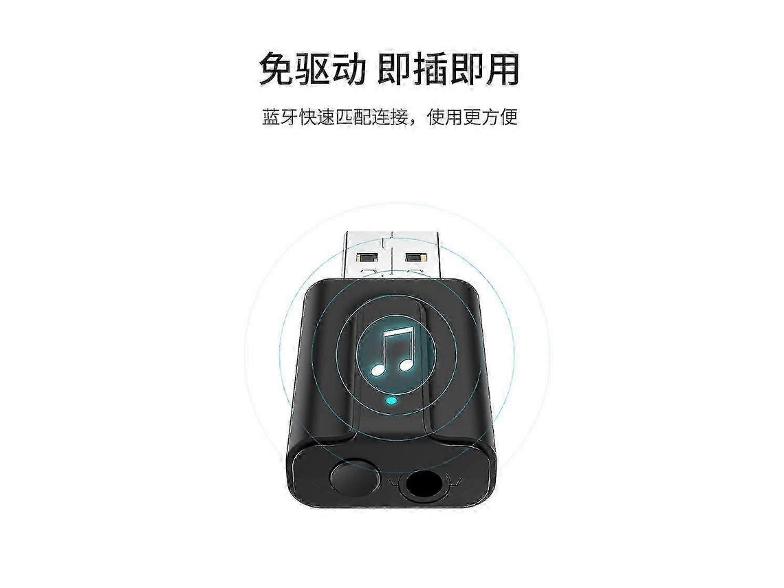 Transmisor y receptor Bluetooth dos en uno, adaptador Bluetooth de transmisión de audio inalámbrico Rosewell