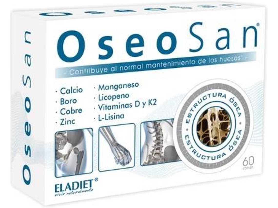 Complemento Alimentar ELADIET Oseosan (60 comprimidos)
