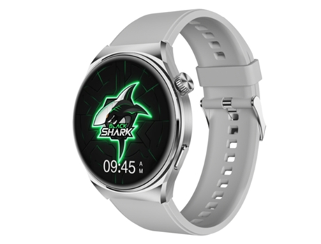 Xiaomi BLACK SHARK S1 Smartwatch Esfera Plateada 46Mm Correa de Caucho para Smartwatch
