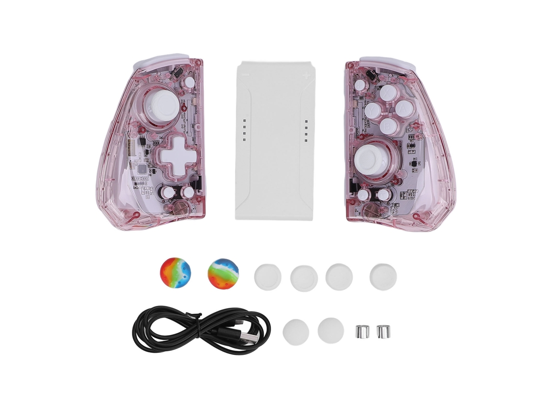 Controlador De Juego (sensores De Movimiento De Seis Ejes Rgb, Asignación De Macros De Despertar Turbo) Para Controladores Inalámbricos Izquierdo Y Derecho De Switch