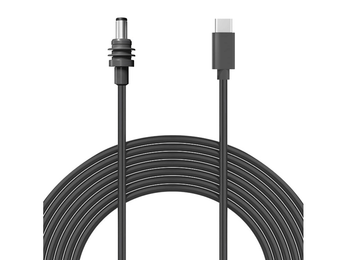 Cable De Alimentación Usb-c A Cc De Cobre Puro 18awg, Resistente Al Agua Ip68 Para Satélite, 1 M/3,28 Pies.