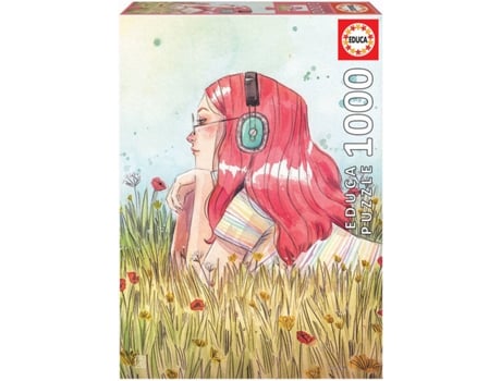 Puzzle EDUCA 1000 Esther Gili (Edad Mínima: 12 Años - 1000 Piezas)