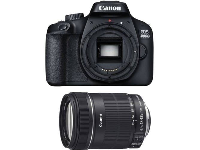 Kit Cámara Réflex CANON EOS 4000D + 18-135 IS
