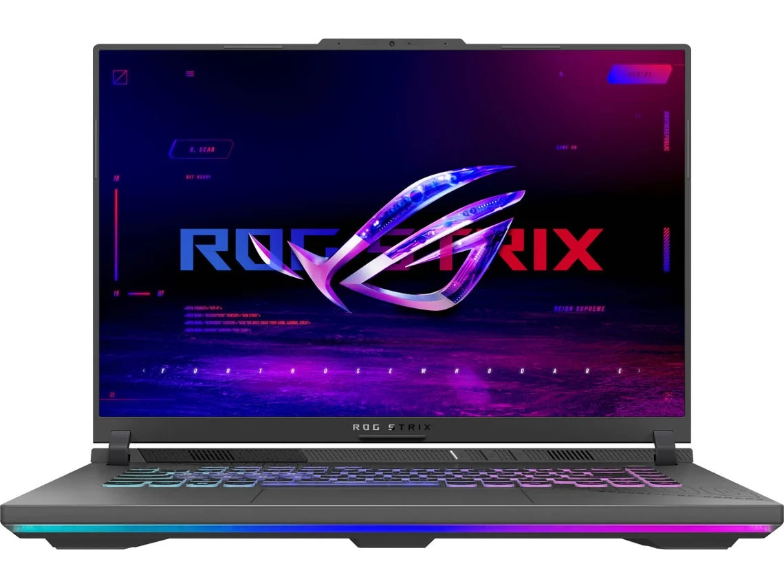 Portátil ASUS ROG Strix G614PR-R98AT57CS1 (16'' - AMD Ryzen 9 8940HX - RAM: 32 GB - 1 TB SSD - NVIDIA GeForce RTX 5070Ti)