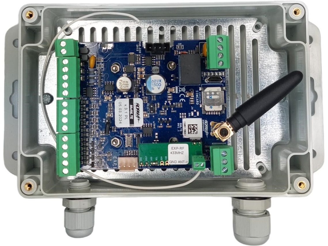 Fuente de alimentación Ropam Multilte RF/AT GSM Mini90 de 230 V CA/12 V CC en caja hermética