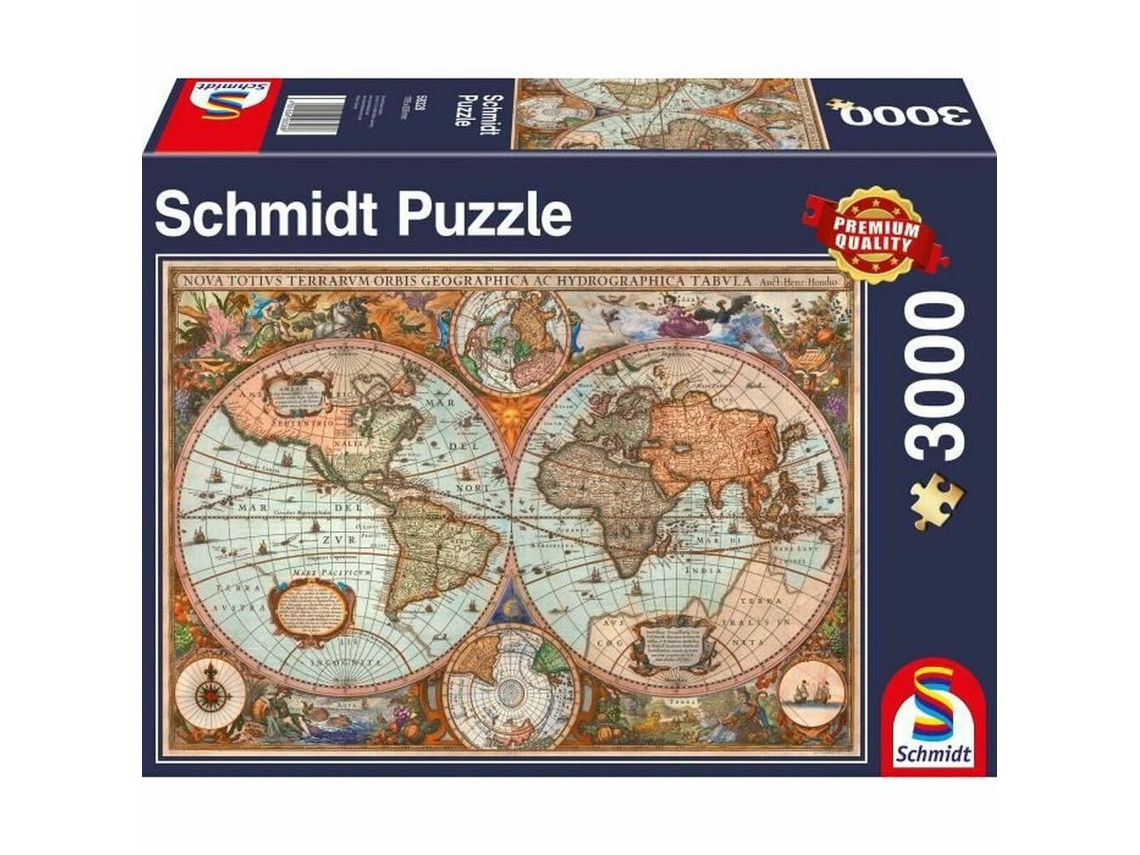 Puzzle Schmidt Spiele Ancient World Map (3000 Piezas)