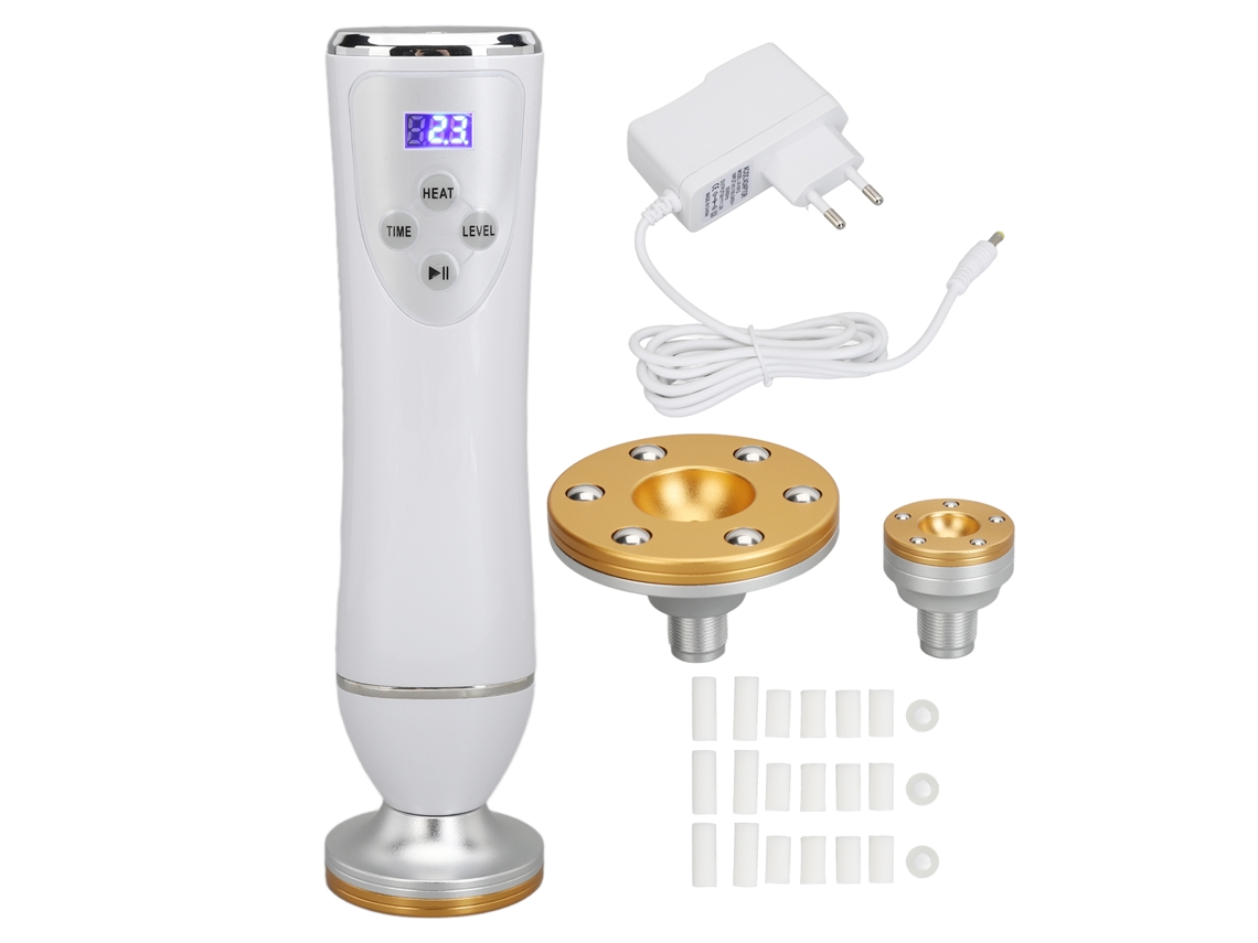 Máquina De Masaje Electrico Gua Sha Con Calefacción Y Succión Potente Para Alivio De Fatiga Y Relax Muscular
