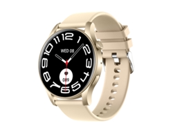 Smartwatches Yizhood Kc88 Para Mujer Con Pantalla Amoled De 1,43", Función De Llamadas, Monitor De Frecuencia Cardíaca Y Presión Arterial - Oro