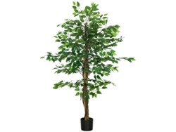 Planta Artificial Ficus 150cm Realista Con Maceta Decoración Interior