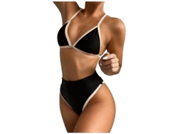2026-traje De Baño Biquini Para Mujer De Diseño Patchwork Con Sostén Relleno Moda Sexy Verano Playa Piscina
