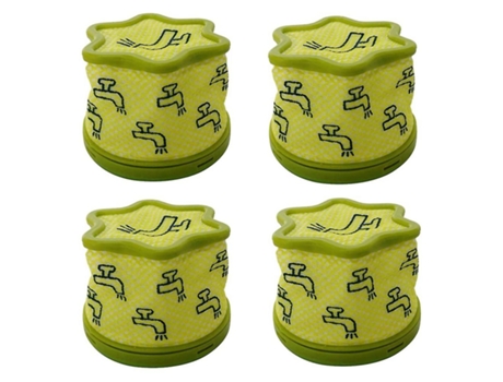 Pré-filtro de aspirador 4pcs para aspirador lg a9 cord zero adq74774001