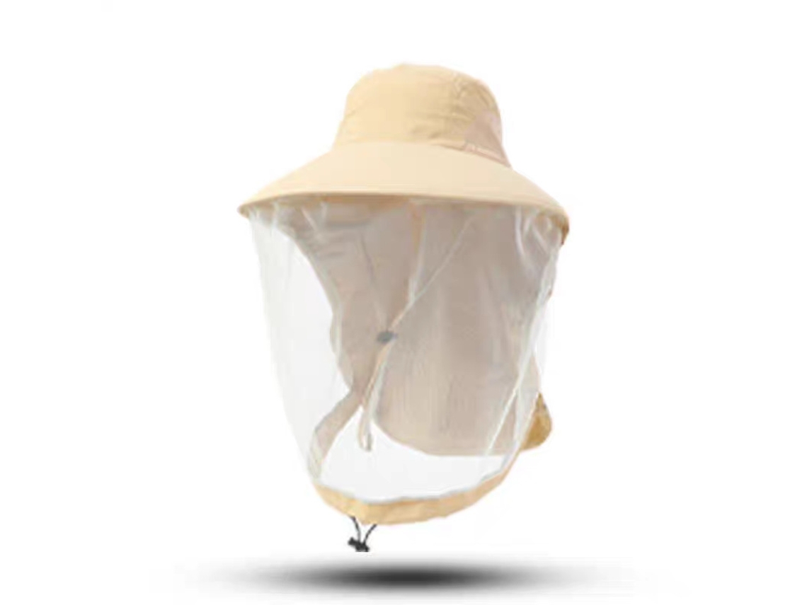 Sombrero de sol Yuysan, repelente de insectos, protección solar, sombrero de pesca, malla facial completa, plegable