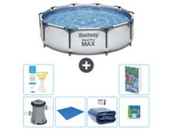 Bestway Piscina Bestway Steel Pro Max Redonda - 305x76 Cm - 7-peças S220