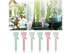 Kit De Riego Por Goteo De 6 Piezas, Sistema De Riego Automático Con Válvula Ajustable Para Plantas De Interior Y Exterior.