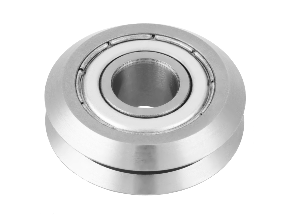 Rodamiento De Bola Con Dos Escudos W2zz Ranura V 3/8" 9.525*30.73*11.1mm De Acero