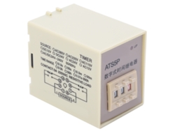 Relé De Tempo Digital Led Ats5p Módulo Ajustável Ciclo Atraso Dc24v