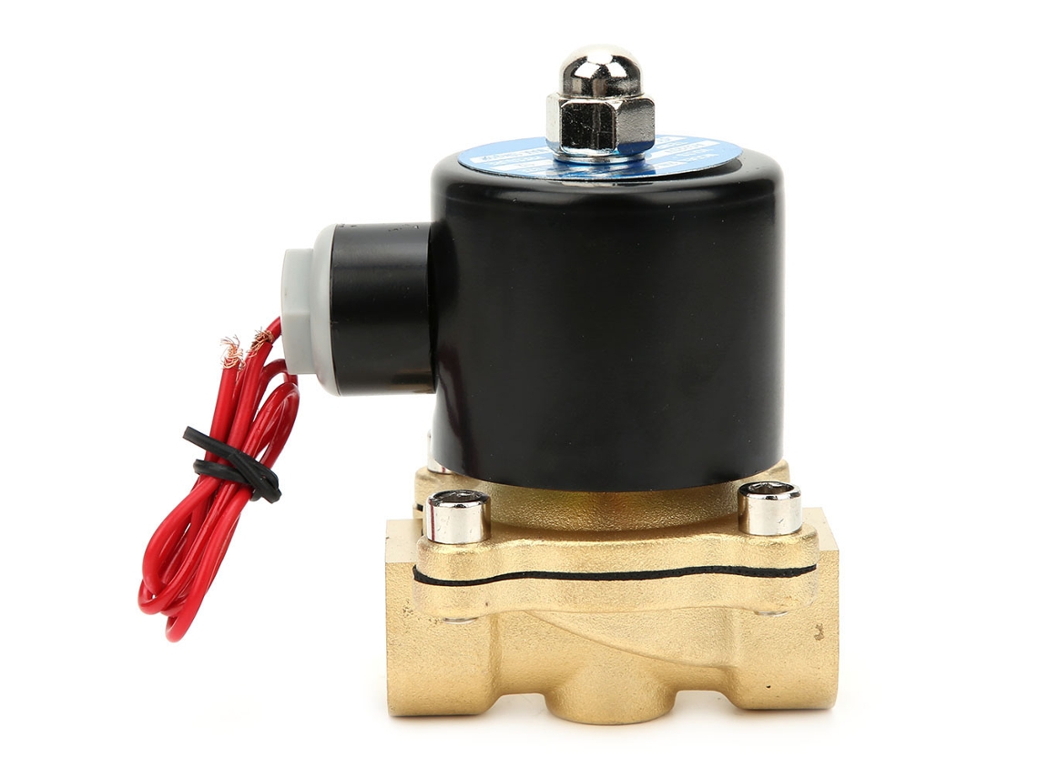 Válvula Solenoide Cerrada Estándar, Latón G1/2 Bspp Hembra 2w160-15 220v