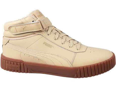 Zapatillas Deportivas PUMA Carina 20 Mid Wtr Mujer (Crema - Material Sintético - 39)