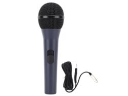 2026-micrófono Alámbrico Dinámico De Metal Con Malla, Grip Ergonómico, Salida Equilibrada Para Karaoke Y Canto Al Aire Libre