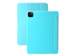 Capa Para Ipad 10 2022 10.9 Polegadas Com 3 Dobras,azul Menta
