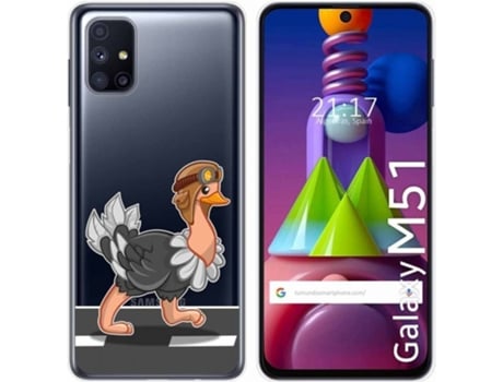 Carcasa Samsung Galaxy M51 TUMUNDOSMARTPHONE Avestruz Multicolor