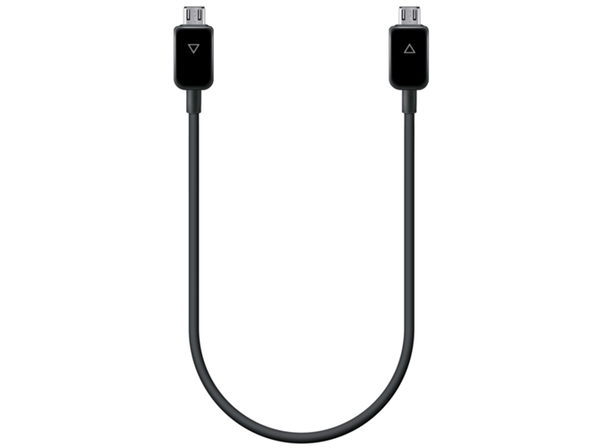 Cable SAMSUNG Power Sharing (MicroUSB - MicroUSB - 1.5 m - Negro)