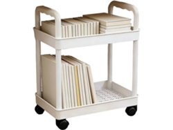 Pp 2 Portátil Carrito Con Ruedas: Organizador