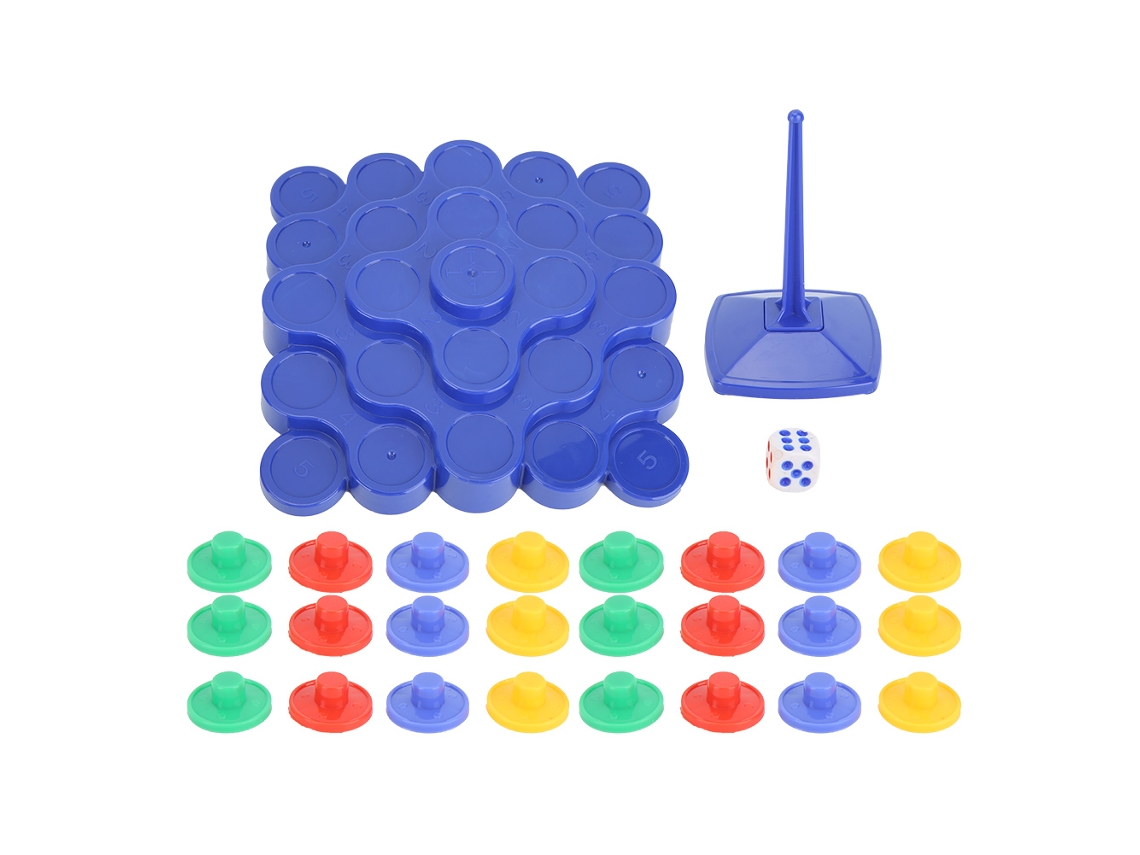 Juego de rompecabezas interactivo de equilibrio ATS para niños: juguete educativo apilable para mesa.