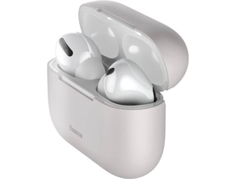 Carcasa Apple Airpods Pro BASEUS Silica Gel Gris