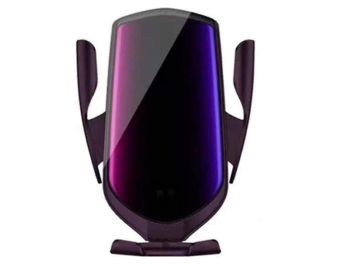 Cargador Carro Qi Fast Infra Auto Indução Air Yizhood Rojo
