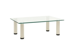 Estantería/Mueble de TV 40X35X17 Cm Cristal Templado Transparente