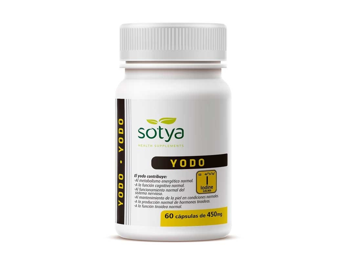 Yodo 450Mg - 60 Cápsulas SOTYA