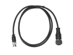 Veloriskku-adaptador De Cabo Eléctrico Bnc Macho Com Conector Plug De 2 Pinos Retangular Moldado Blindado 2cx22awg Pvc