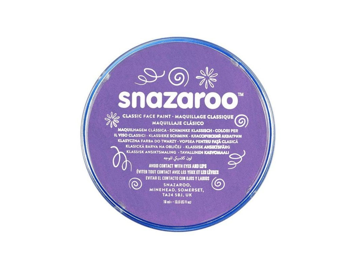 Pintura Facial SNAZAROO 877 Morado 18Ml