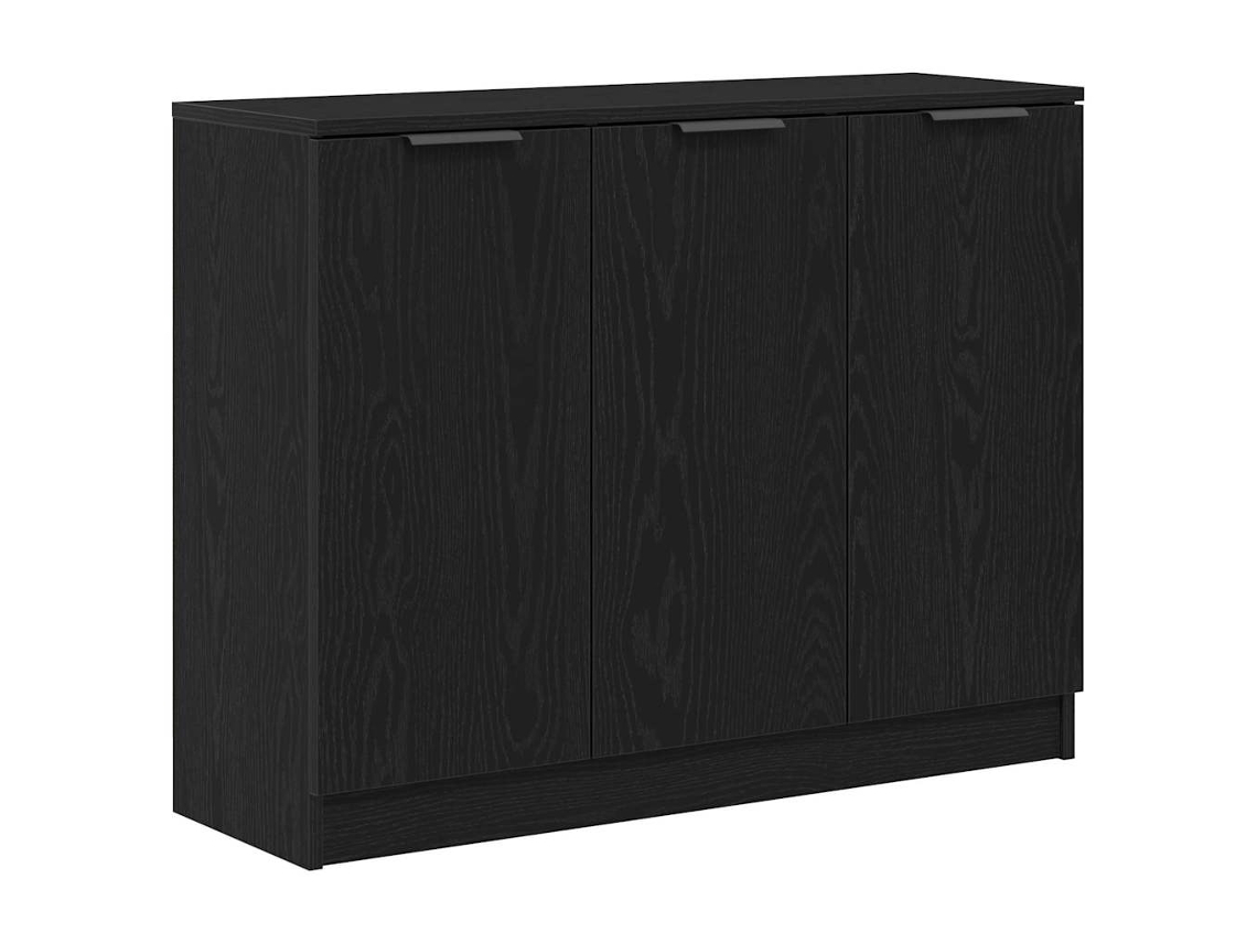 Aparador | Buffet Roble Negro 90,5 x 30 x 70 cm Madera Procesada
