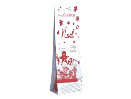 Adornos para tronco de Navidad SCRAPCOOKING