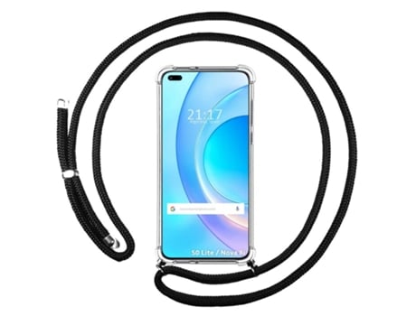 Carcasa Huawei Honor 50 Lite 5G / Nova 8i TUMUNDOSMARTPHONE Colgante Negro