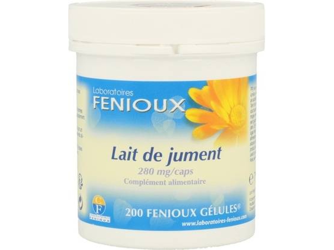 Complemento Alimentar FENIOUX Leite De Égua (200 cápsulas)