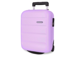 Maleta de cabina ROLL ROAD Flex Lavanda (31x40x20cm - 33L)