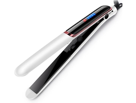 Plancha de pelo 2 en 1 con revestimiento cerámico de turmalina antiestática Temperatura regulable 140-200 C Pantalla LED para todo tipo de bisbisos...