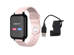 Pulsera Inteligente De Frecuencia Cardíaca Y Presión Arterial Con Pantalla De 1.3 Pulgadas, Deportiva, Impermeable, Rosa