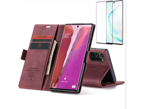 Funda y Protector Samsung Galaxy Note 20 Caseme Elite Marrón