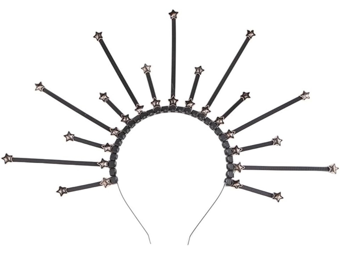 Corona De La Virgen María Para Mujer - Diadema De Boda Estilo Diosa Del Sol, Tiara Barroca, Accesorio Para Fiestas