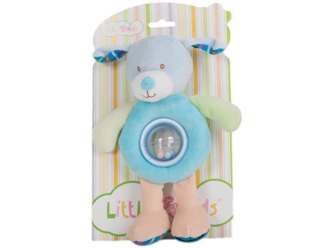 Sonajero DISFRAZZES Sonajero de Perro Azul con Bolitas (24 cm - Azul)