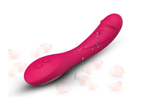 Vibrador Femenino Masajeador de Puntos Carga USB 15 Modos Juguetes Sexuales para Parejas BISBISOUS
