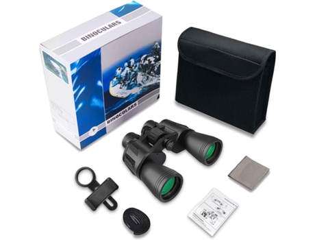Binoculares 20X50 para Adultos Telescopio compacto Impermeable de Alta Potencia con visión Nocturna con Poca luz para observación de Caza CHRONUS